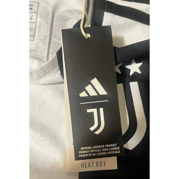 NWT Adidas Juventus 2024/25 N.21 Fagioli Home Authentic Soccer Jersey Men's M - Picture 11 of 13